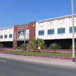 Al Manara Centre Dubai exterior view on Sheikh Zayed Road