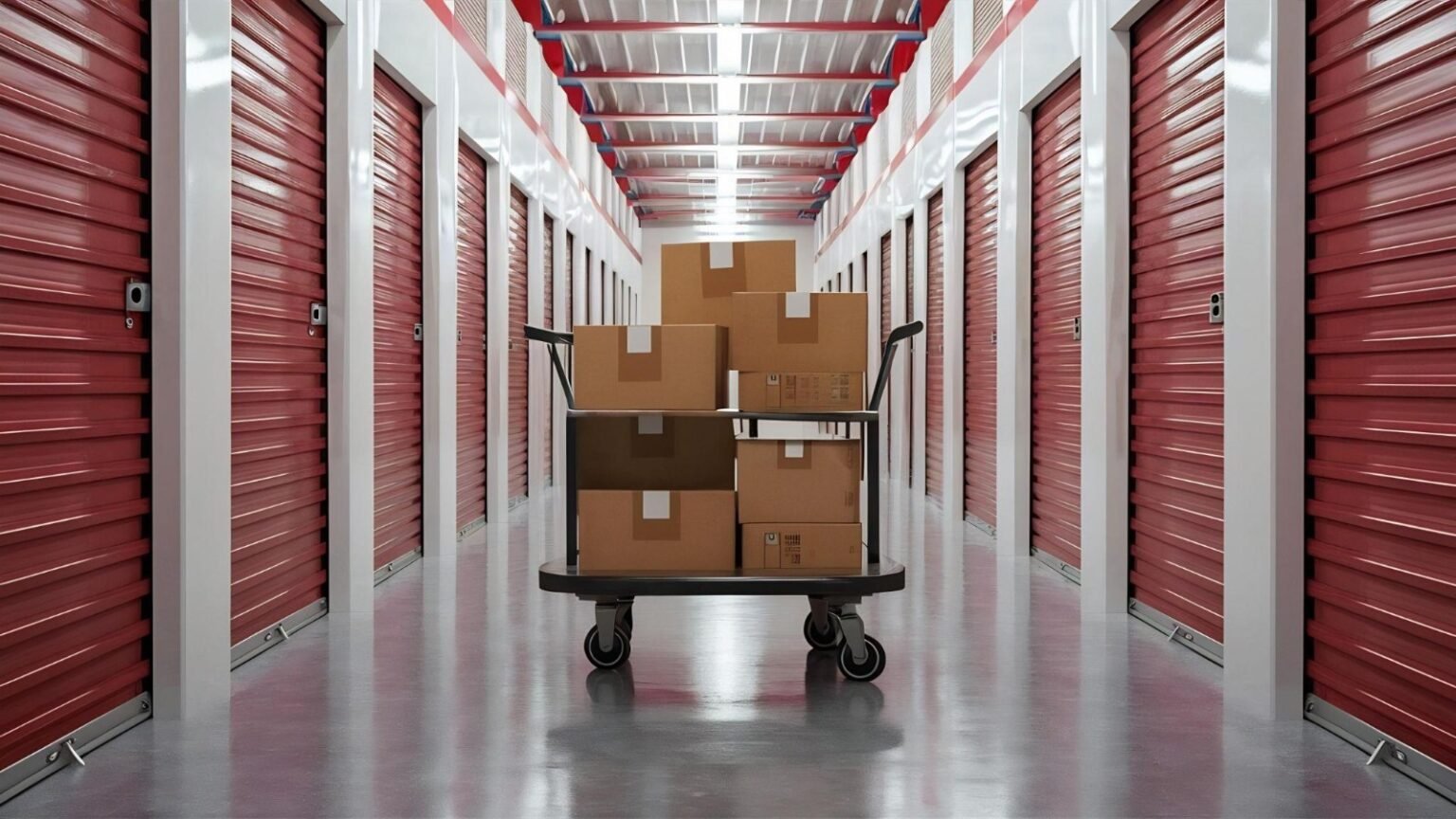Self Storage Abu Dhabi facility with secure climate-controlled storage units